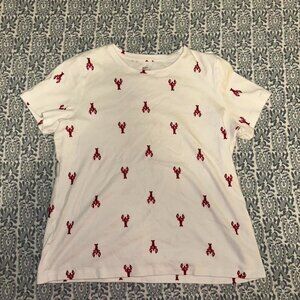 Kim Rogers Lobster Print Tee
